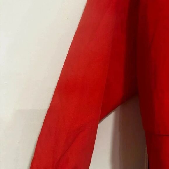 Braefair Red Vintage Sport Windbreaker Coat Size Large - Picture 6 of 6